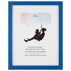 Best Pirce 😀 12 Pack: Blue Linear Frame with Mat, Simply Essentials™ by Studio Décor® by Studio Decor 🥰 -The Decor Frame Sales Store 10657729 1 2