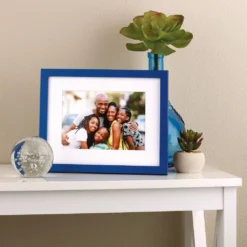 Best Pirce ⌛ Blue Linear 5" x 7" Frame with Mat, Simply Essentials™ by Studio Décor® by Studio Decor ⭐ 8 Best Pirce ⌛ Blue Linear 5" x 7" Frame with Mat, Simply Essentials™ by Studio Décor® by Studio Decor ⭐ -The Decor Frame Sales Store 10657729 5