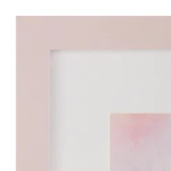 New ❤️ Pink Linear 5" x 7" Frame with Mat, Simply Essentials™ by Studio Décor® by Studio Decor ✨ -The Decor Frame Sales Store 10657734 2