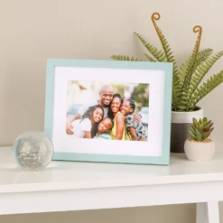 Coupon 🤩 Teal Linear 5" x 7" Frame with Mat, Simply Essentials™ by Studio Décor® by Studio Decor 🌟 -The Decor Frame Sales Store 10657736 5