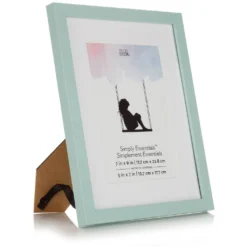 Coupon 🤩 Teal Linear 5" x 7" Frame with Mat, Simply Essentials™ by Studio Décor® by Studio Decor 🌟 -The Decor Frame Sales Store 10657736 6