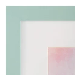 Budget ⌛ Teal Linear 8" x 10" Frame with Mat, Simply Essentials™ by Studio Décor® by Studio Decor ⭐ -The Decor Frame Sales Store 10657737 2