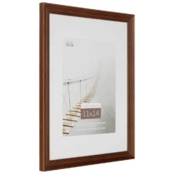 Best Sale 💯 6 Pack: Brown 11" x 14" Fillet Frame with Mat by Studio Décor® by Studio Decor ❤️ -The Decor Frame Sales Store 10657772 6 1