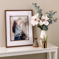 Best deal 🔥 Espresso Thin Ornate 11" x 14" Frame with Mat, Home by Studio Décor® by Studio Decor 🧨 -The Decor Frame Sales Store 10657776 5