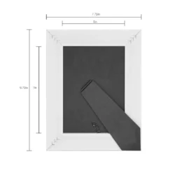 Flash Sale 😍 12 Pack: White with Brown Lines 5" x 7" Frame, Expressions™ by Studio Décor® by Studio Decor ⭐ -The Decor Frame Sales Store 10658028 4 1