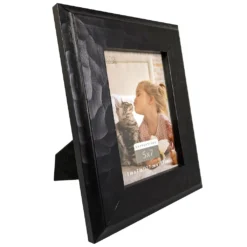 Promo ⌛ Black 🌟 Hammered 5" x 7" Frame, Expressions™ by Studio Décor® by Studio Decor ⌛ -The Decor Frame Sales Store 10658045 6
