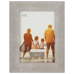 Promo π 12 Pack: Gray Ribbed 5" x 7" Frame, Expressions™ by Studio Décor® by Studio Decor π―