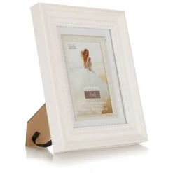 Coupon ❤️ White with Fillet 4" x 6" Frame, Expressions™ by Studio Décor® by Studio Decor ⭐ -The Decor Frame Sales Store 10658379 6