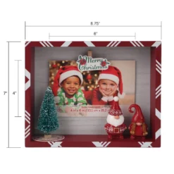 Brand new 🧨 Christmas Gnome 4" x 6" Clip Frame by Studio Décor® by Studio Decor 🧨 -The Decor Frame Sales Store 10675118 4