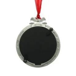 Wholesale 🥰 Striped 2022 Round Bow Ornament Frame by Studio Décor® by Studio Decor 😉 -The Decor Frame Sales Store 10701574 4