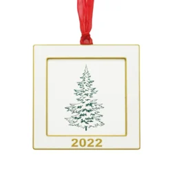 Best deal π Gold & White 2022 Square Ornament Frame by Studio Décor® by Studio Decor π