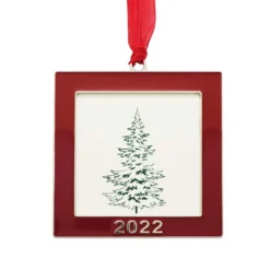 Promo 🎁 Red 2022 Square Ornament Frame by Studio Décor® by Studio Decor 🥰