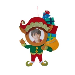 Buy ⭐ Elf Felt Frame Ornament by Studio Décor by Studio Decor ✨