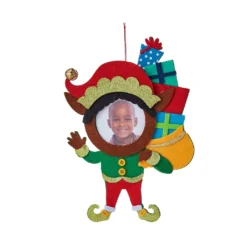 Best deal β€οΈ 8.5'' Elf Felt Frame π Christmas Ornament by Studio Décor® by Studio Decor π