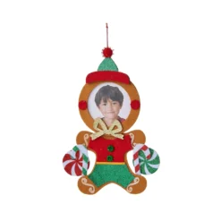 Deals 🛒 8'' Gingerbread Felt Frame 🎉 Christmas Ornament by Studio Décor® by Studio Decor ✔️
