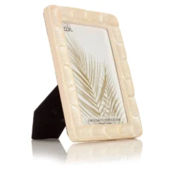 Hot Sale 🥰 White Stone Natural Textured Picture Frame by Studio Décor® by Studio Decor ✨ -The Decor Frame Sales Store 10705016 6