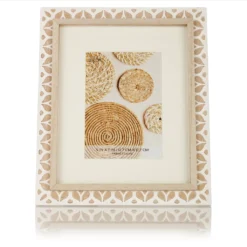 Discount 🔥 White Natural Picture Frame by Studio Décor® by Studio Decor 👍