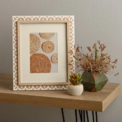 Discount 🔥 White Natural Picture Frame by Studio Décor® by Studio Decor 👍 -The Decor Frame Sales Store 10705017 5