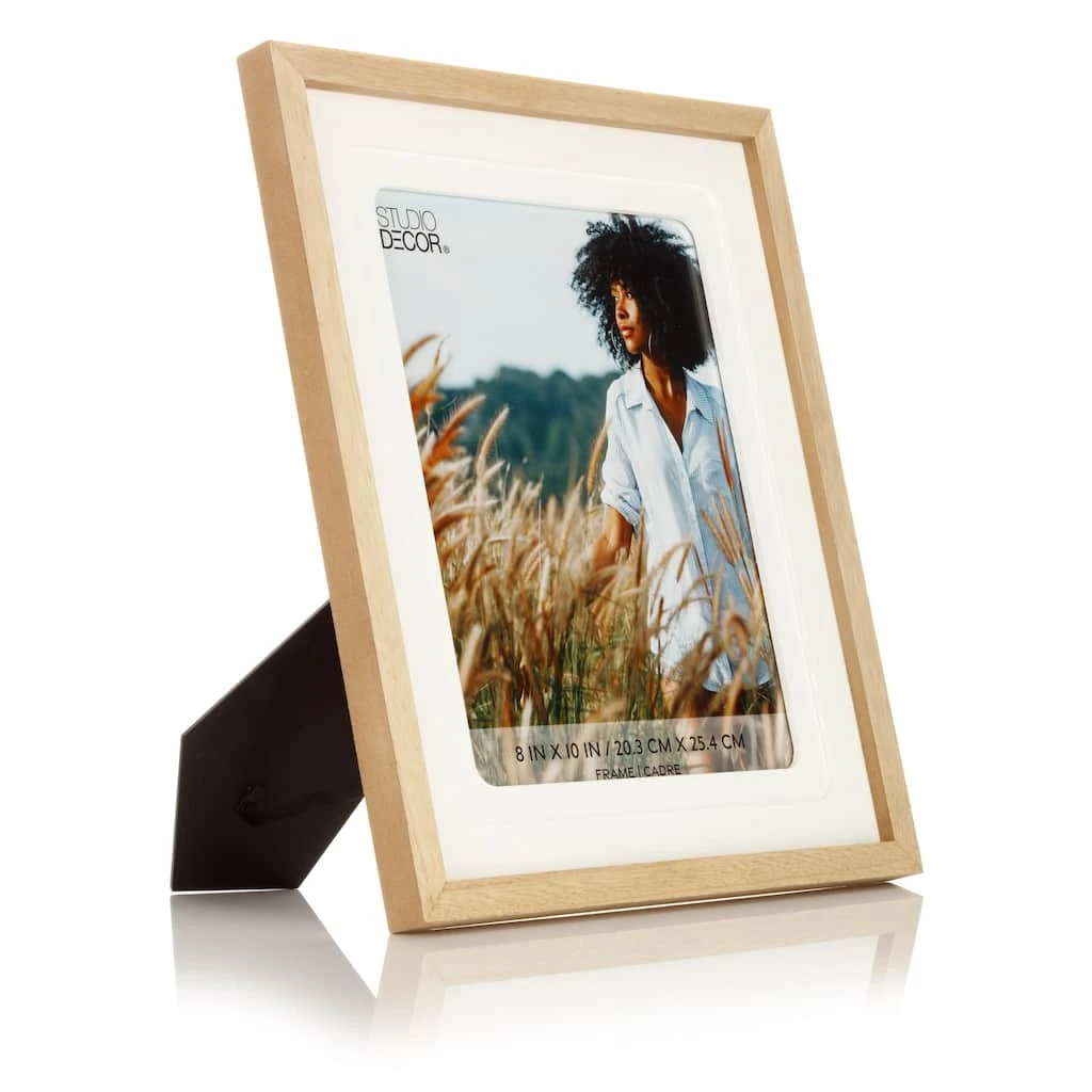Outlet 🥰 Natural Brown & White Matted Picture Frame by Studio Décor® by Studio Decor ✨ 5 Outlet 🥰 Natural Brown & White Matted Picture Frame by Studio Décor® by Studio Decor ✨ - Image 5
