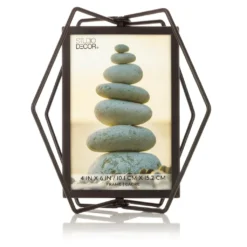 Outlet β¨ Black Metal Hexagon Picture Frame by Studio Décor® by Studio Decor π
