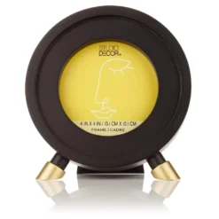 Cheapest ⌛ Black & Gold Circle Frame by Studio Décor® by Studio Decor 💯