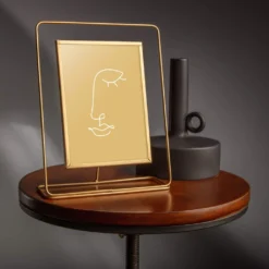 Buy ❤️ Gold Metal Outline Picture Frame by Studio Décor® by Studio Decor 🔥 -The Decor Frame Sales Store 10705026 5