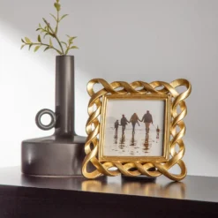 Best deal ⭐ Gold Loops Picture Frame by Studio Décor® by Studio Decor 🔔 -The Decor Frame Sales Store 10705027 5