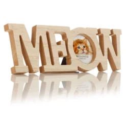 Flash Sale 👏 Meow Natural Wood Picture Frame by Studio Décor® by Studio Decor 🔔 -The Decor Frame Sales Store 10705030 6