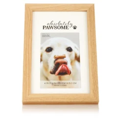 Cheapest 🥰 Natural Absolutely Pawsome 4" x 6" Tabletop Frame with Mat by Studio Décor® by Studio Decor ⭐