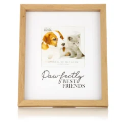 Hot Sale ⌛ Natural Paw-Fectly Best Friends 5" x 5" Tabletop Frame by Studio Décor® by Studio Decor ✔️