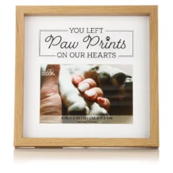 Discount 😍 Natural Pawprints 4" x 6" Tabletop Frame by Studio Décor® by Studio Decor 😀