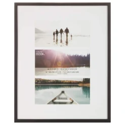 Promo ❤️ 3 Opening Black 4" x 6" Collage Frame with Mat by Studio Décor® by Studio Decor ⌛