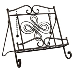 Budget 🔔 12 Pack: Brown Swirl Cookbook Easel By Studio Décor® by Studio Decor 🎁