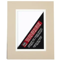 Outlet ❤️ 8" x 10" Double Mat By Studio Décor®, 5" x 7" Opening by Studio Decor ✔️ -The Decor Frame Sales Store 248091
