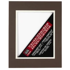 Top 10 🤩 11" x 14" Double Mat By Studio Décor®, 8" x 10" Opening by Studio Decor 🧨 -The Decor Frame Sales Store 248119