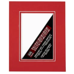 Outlet ❤️ 8" x 10" Double Mat By Studio Décor®, 5" x 7" Opening by Studio Decor ✔️ -The Decor Frame Sales Store 445413