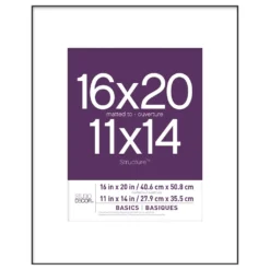Coupon ✨ 6 Pack: Black Frame with Mat, Basics by Studio Décor® by Studio Decor ✨