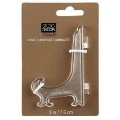 Discount 🤩 12 Pack: Plastic Easel by Studio Décor® by Studio Decor 🎉