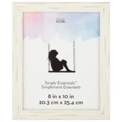 Discount 👏 12 Pack: Distressed White Frame, Simply Essentials™ by Studio Décor® by Studio Decor ✨