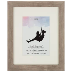 Discount ✔️ 12 Pack: Griege Frame with Mat, Simply Essentials™ by Studio Décor® by Studio Decor ⭐