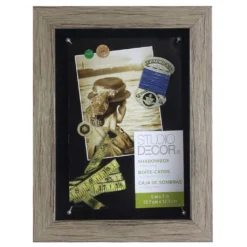 New 😍 12 Pack: Barnwood Shadow Box by Studio Décor® by Studio Decor 😍