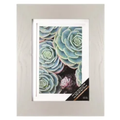 Promo 👍 8 Pack: Gray Gallery Frame with Double Mat by Studio Décor® by Studio Decor 🥰