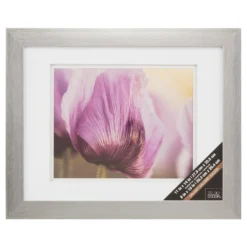 Discount 🌟 8 Pack: Silver Galvanized Frame with Double Mat, Gallery by Studio Décor® by Studio Decor 🔔
