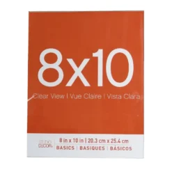New β¨ 12 Pack: Acrylic Bent Vertical 8" x 10" Frame, Basics by Studio Décor® by Studio Decor π