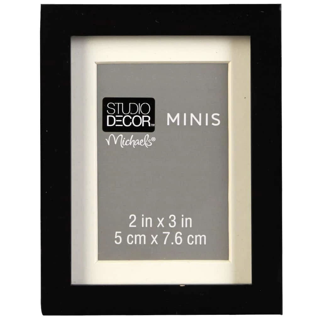 Cheapest π 12 Pack: Black Mini Frame with Mat by Studio Décor® by Studio Decor β€οΈ 1 Cheapest π 12 Pack: Black Mini Frame with Mat by Studio Décor® by Studio Decor β€οΈ