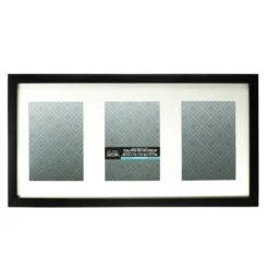 Brand new βοΈ 12 Pack: Black 3-Opening 5" x 7" Collage Frame with Mat, Aspect by Studio Décor® by Studio Decor β¨