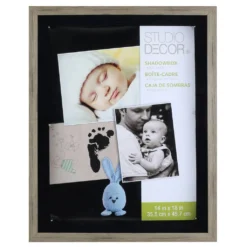 Cheap ⌛ 6 Pack: Barnwood 14" x 18" Shadow Box by Studio Décor® by Studio Decor 🎁