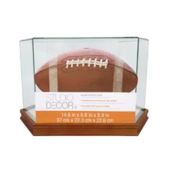 Wholesale 👍 6 Pack: Football Display Case by Studio Décor® by Studio Decor ⌛