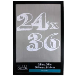The Decor Frame Sales Store 35 Best Pirce 🎉 6 Pack: Black 24" x 36" Belmont Frame by Studio Décor® by Studio Decor ⭐