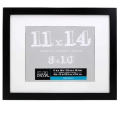 Brand new 🥰 8 Pack: Black Belmont Frame with Mat by Studio Décor® by Studio Decor 😍 -The Decor Frame Sales Store MP392856 1 1